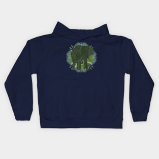 African Elephant Kids Hoodie